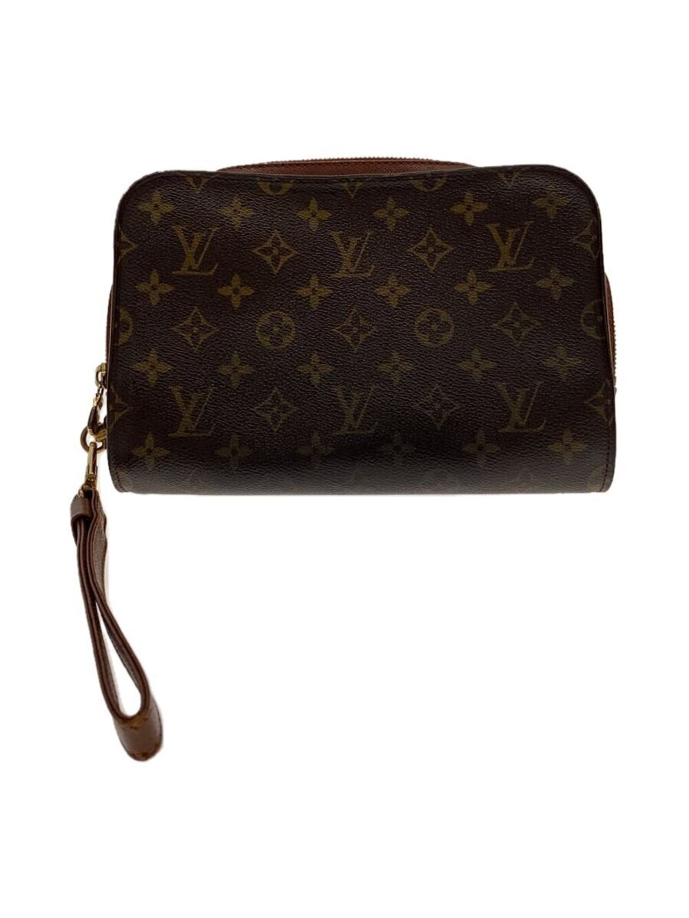 LOUIS VUITTON Orsay Monogram Canvas Brown
